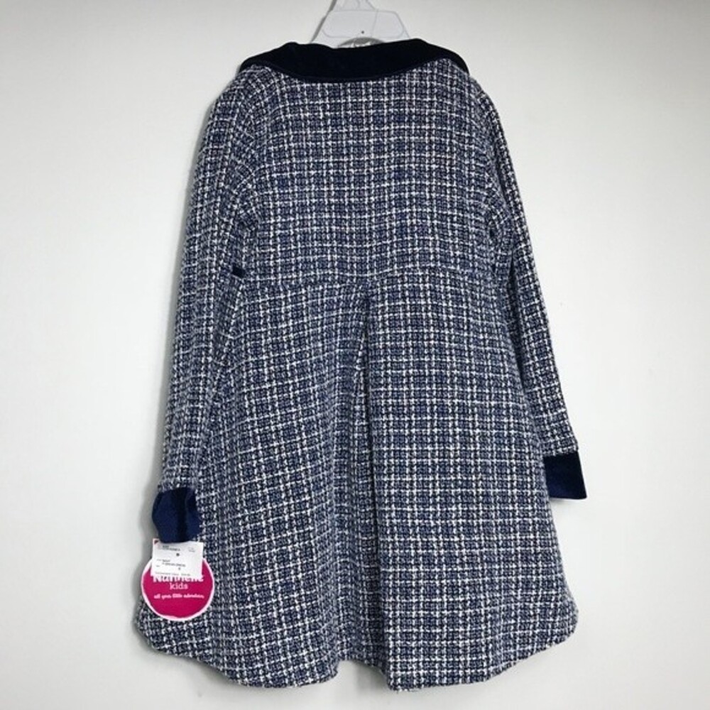 Nanette kids dress with the outer tweed coat - Picture 2 of 7